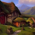 A Hobbits Home Digital Art by Angela Hobbs A Hobbits Home Digital Art by Angela Hobbs