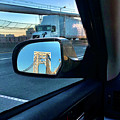 A look back at the Bridge Photograph by Jim Feldman A look back at the Bridge Photograph by Jim Feldman