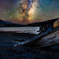 A Milkyway Boat wreck Photograph by Bradley Morris A Milkyway Boat wreck Photograph by Bradley Morris