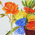 A Rose is a Rose Painting by Karen Fleschler A Rose is a Rose Painting by Karen Fleschler