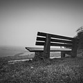 A seat with a foggy view to clear the mind Photograph by Will Gudgeon