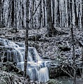A Secret Falls in the Fall Photograph by Brad Nellis A Secret Falls in the Fall Photograph by Brad Nellis
