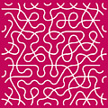 A Tangle Grid 10 by Coded Images