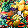 A Taste Of The Islands Painting by Karin Dawn Kelshall- Best A Taste Of The Islands Painting by Karin Dawn Kelshall- Best
