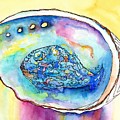 Abalone Shell Reflections Painting by Carlin Blahnik CarlinArtWatercolor Abalone Shell Reflections Painting by Carlin Blahnik CarlinArtWatercolor