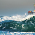Abandoned ship in the stormy ocean Photograph by Michalakis Ppalis Abandoned ship in the stormy ocean Photograph by Michalakis Ppalis