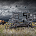 Abandoned Wells Fargo Stage Coach Photograph by Randall Nyhof Abandoned Wells Fargo Stage Coach Photograph by Randall Nyhof