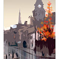 Abstract Brock st Reflections Lancaster by Joe Tamassy
