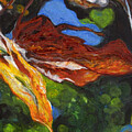 Abstract Leaves by Michelle Pier