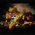 Abundance of Fruit by Severin Roesen Old Masters Classical Fine Art Reproduction Painting by Rolando Burbon Abundance of Fruit by Severin Roesen Old Masters Classical Fine Art Reproduction Painting by Rolando Burbon