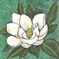 Acrylic Magnolia by Candy Mayer