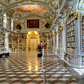 Admont Benedictine Monastery - Baroque Library - Austria Photograph by Paolo Signorini Admont Benedictine Monastery - Baroque Library - Austria Photograph by Paolo Signorini