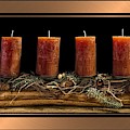 Advent Wreath in Bronze Mixed Media by Nancy Ayanna Wyatt Advent Wreath in Bronze Mixed Media by Nancy Ayanna Wyatt