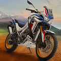 Africa Twin Adventure motorcycle by Vart by Vart