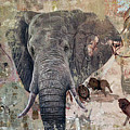African Bull Painting by Ronnie Moyo African Bull Painting by Ronnie Moyo