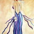 After the Opera Painting by Artist Linda Marie After the Opera Painting by Artist Linda Marie