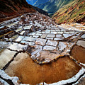 Afternoon at the Maras Salt Flats by Tanya White