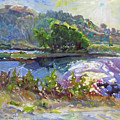 Afternoon Light, Russian River Painting by John McCormick Afternoon Light, Russian River Painting by John McCormick