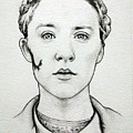 Agatha Drawing by Tiffany DiGiacomo Agatha Drawing by Tiffany DiGiacomo