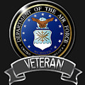AirForce Vet Digital Art by Bill Richards AirForce Vet Digital Art by Bill Richards