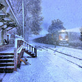 Alabama Snow Photograph by Rick Lipscomb Alabama Snow Photograph by Rick Lipscomb