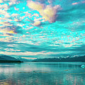 Alaska Sunset Inside Passage Digital Art by SnapHappy Photos Alaska Sunset Inside Passage Digital Art by SnapHappy Photos