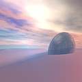 Alien Artifact In Desert Digital Art by Phil Perkins Alien Artifact In Desert Digital Art by Phil Perkins