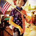 All American 4th of July Cowboy Photograph by Craig J Satterlee All American 4th of July Cowboy Photograph by Craig J Satterlee