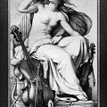 Allegorical Figure of Music by Eduard Bendemann Classical Xzendor7 Old Masters Reproductions Painting by Rolando Burbon Allegorical Figure of Music by Eduard Bendemann Classical Xzendor7 Old Masters Reproductions Painting by Rolando Burbon