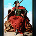 Allegorie Der Tapferkeitt by Karl von Blaas Remastered Xzendor7 Fine Art Classical Reproductions Painting by Rolando Burbon Allegorie Der Tapferkeitt by Karl von Blaas Remastered Xzendor7 Fine Art Classical Reproductions Painting by Rolando Burbon