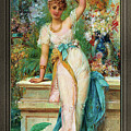Allegory Of Spring by Joseph Bernard Painting by Rolando Burbon Allegory Of Spring by Joseph Bernard Painting by Rolando Burbon