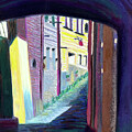 Alley in Chiusi by Polly Castor