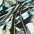 Always and everywhere I, Highways Painting by Uwe Fehrmann Always and everywhere I, Highways Painting by Uwe Fehrmann