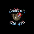 American Sloth Celebrate the 4th Digital Art by Ali Baucom American Sloth Celebrate the 4th Digital Art by Ali Baucom
