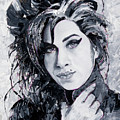 Amy Winehouse, 2020 Painting by PJ Kirk Amy Winehouse, 2020 Painting by PJ Kirk