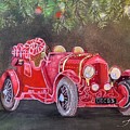 An Old Fashioned Christmas Pastel by Juliette Becker An Old Fashioned Christmas Pastel by Juliette Becker