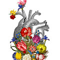 Anatomical Heart With Colorful Flowers Digital Art by Madame Memento Anatomical Heart With Colorful Flowers Digital Art by Madame Memento