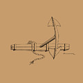 Anchor with wooden stock by Panagiotis Mastrantonis