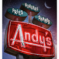 Andy's Igloo Drive In at night Photograph by ARTtography by David Bruce Kawchak Andy's Igloo Drive In at night Photograph by ARTtography by David Bruce Kawchak