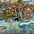 Animals of Land and Sea Digital Art by Kevin Middleton Animals of Land and Sea Digital Art by Kevin Middleton