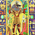 Anpu Lord of the Sacred Land Mixed Media by Ptahmassu Nofra-Uaa Anpu Lord of the Sacred Land Mixed Media by Ptahmassu Nofra-Uaa