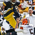 Antonio Brown Steelers Art 5 Painting by Joe Hamilton Antonio Brown Steelers Art 5 Painting by Joe Hamilton