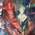 Archaic Greek Mystery Painting by Enrico Garff Archaic Greek Mystery Painting by Enrico Garff