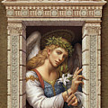 Archangel Gabriel 2 Painting by Kurt Wenner Archangel Gabriel 2 Painting by Kurt Wenner