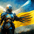 Archangel of Victory Painting by Vart Archangel of Victory Painting by Vart