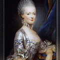 Archduchess Maria Antonia of Austria by Joseph Ducreux Classical Fine Art Old Masters Reproduction Painting by Rolando Burbon Archduchess Maria Antonia of Austria by Joseph Ducreux Classical Fine Art Old Masters Reproduction Painting by Rolando Burbon