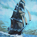 Around The World Painting by Sv Bell Around The World Painting by Sv Bell