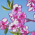 Art - Blossoms of Spring Digital Art by Matthias Zegveld