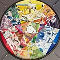 Artist's Color Wheel Painting by Merana Cadorette Artist's Color Wheel Painting by Merana Cadorette