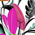 Artsy Botanical - maroon turquoise ginger brown fucshia art and home decor Digital Art by Bonnie Bruno Artsy Botanical - maroon turquoise ginger brown fucshia art and home decor Digital Art by Bonnie Bruno